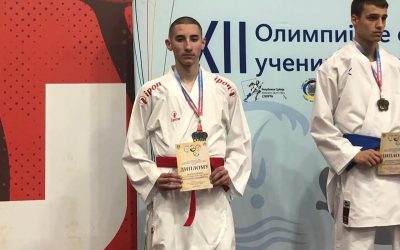 Матеја Степанов трећи у каратеу на Олимпијским школским играма